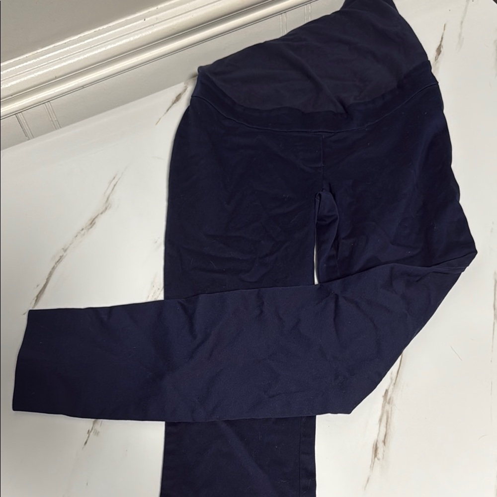 H&M Dark Blue Maternity Leggings
